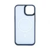 Evelatus Apple iPhone 14 Capa híbrida com MagSafe PC+TPU azul
