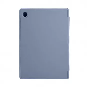 Evelatus Galaxy Tab A8 10,5 Capa para tablet com interior em imitação de microfibra cinzento-lavanda