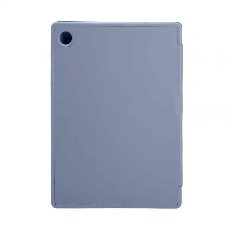 Evelatus Galaxy Tab A8 10,5 Capa para tablet com interior em imitação de microfibra cinzento-lavanda