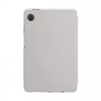 Evelatus Galaxy Tab A9 Capa para tablet com interior em imitação de microfibra prateada