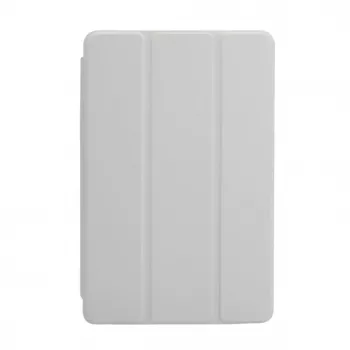 Evelatus Galaxy Tab A9 Capa para tablet com interior em imitação de microfibra prateada