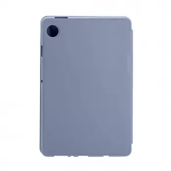 Evelatus Galaxy Tab A9 Capa para tablet com interior em imitação de microfibra cinzento-lavanda