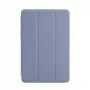 Evelatus Galaxy Tab A9 Capa para tablet com interior em imitação de microfibra cinzento-lavanda