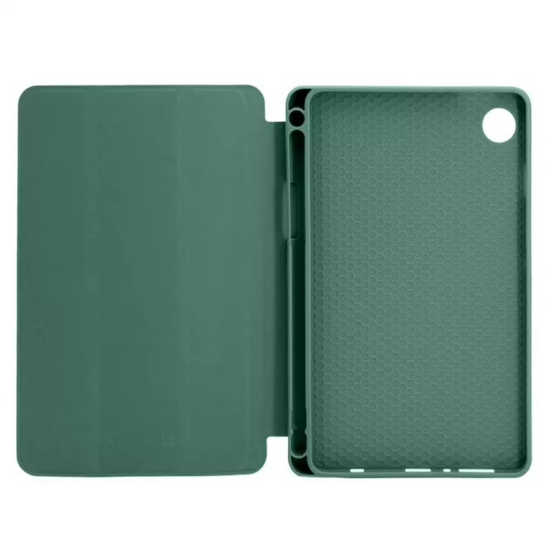 Evelatus Galaxy Tab A9 Capa para tablet com interior em microfibra sintética verde