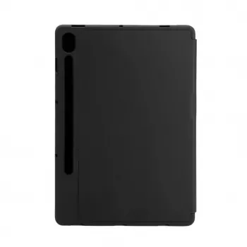 Evelatus Galaxy Tab S9 FE Capa para tablet com interior em microfibra sintética preta