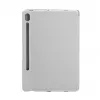 Evelatus Galaxy Tab S9 FE Capa para tablet com interior em microfibra sintética prateada