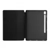Evelatus Galaxy Tab S9 Capa para tablet com interior em imitação de microfibra preta