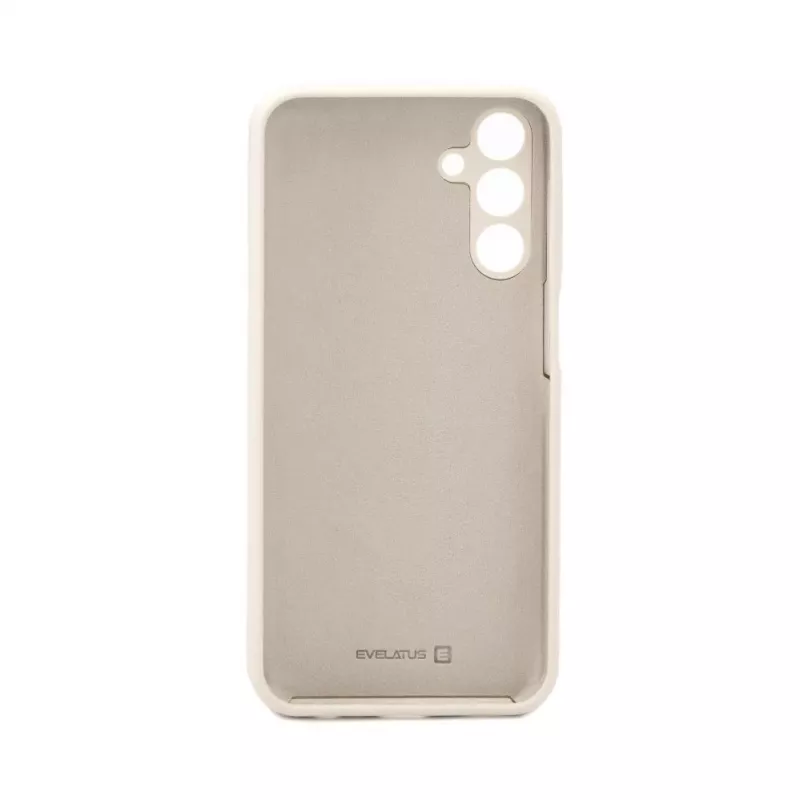 Evelatus Capa de Silicone Soft Touch Premium para Samsung Galaxy A15 Branco Antigo
