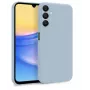 Evelatus Capa de Silicone Soft Touch Premium para Samsung Galaxy A15 Azul Cinzento