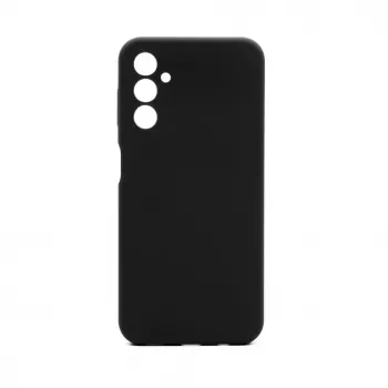 Connect Capa de Silicone Soft Touch de Qualidade Premium para Samsung Galaxy A14 4G / A14 5G Preto