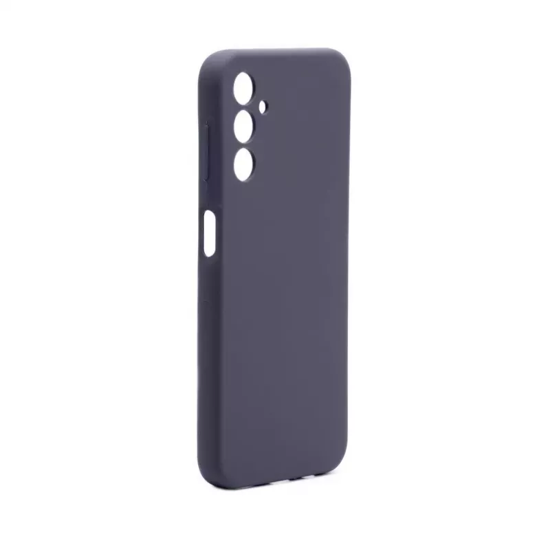 Connect Capa de Silicone Soft Touch de Qualidade Premium para Samsung Galaxy A14 4G / A14 5G Azul Meia-Noite