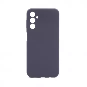 Connect Capa de Silicone Soft Touch de Qualidade Premium para Samsung Galaxy A14 4G / A14 5G Azul Meia-Noite
