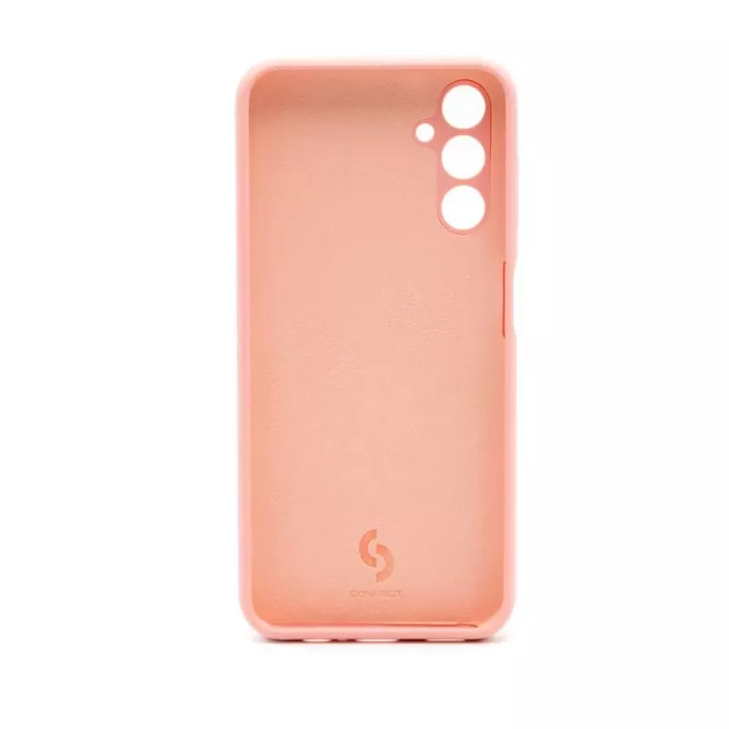 Connect Capa de Silicone Soft Touch de Qualidade Premium para Samsung Galaxy A14 4G / A14 5G Rosa