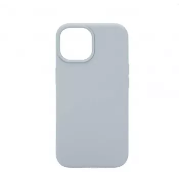 Connect Capa de Silicone Soft Touch de Qualidade Premium para Samsung Galaxy A14 4G / A14 5G Cinzento Azul