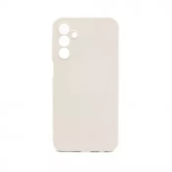 Connect Capa de Silicone Soft Touch de Qualidade Premium para Samsung Galaxy A15 Branco Antigo