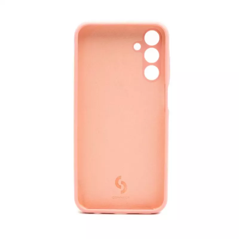 Connect Capa de Silicone Soft Touch de Qualidade Premium para Samsung Galaxy A15 Rosa