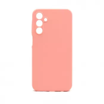 Connect Capa de Silicone Soft Touch de Qualidade Premium para Samsung Galaxy A15 Rosa