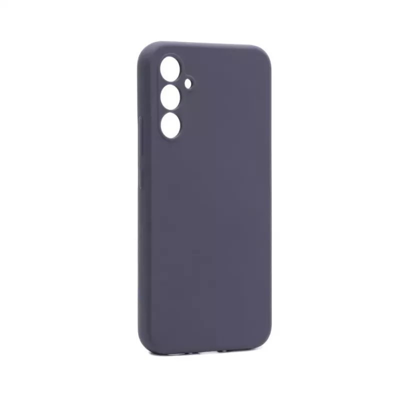 Connect Capa de Silicone Soft Touch de Qualidade Premium para Samsung Galaxy A34 Azul Meia-Noite