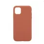 Connect Capa de Silicone Soft Touch de Qualidade Premium para Samsung Galaxy A34 Castanho Sela