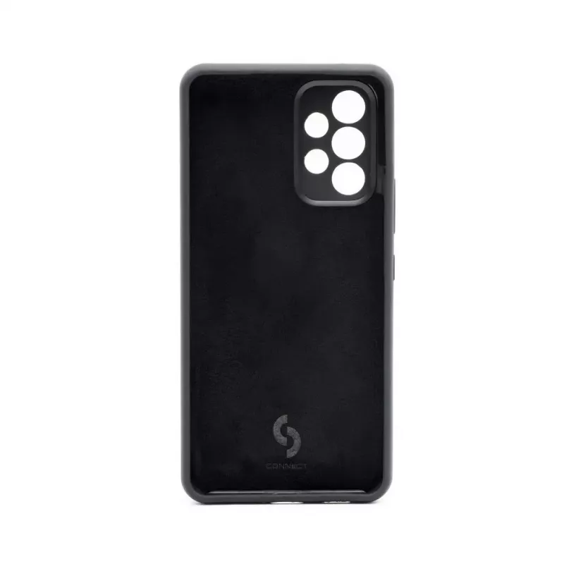 Connect Capa de Silicone Soft Touch de Qualidade Premium para Samsung Galaxy A53 Preto
