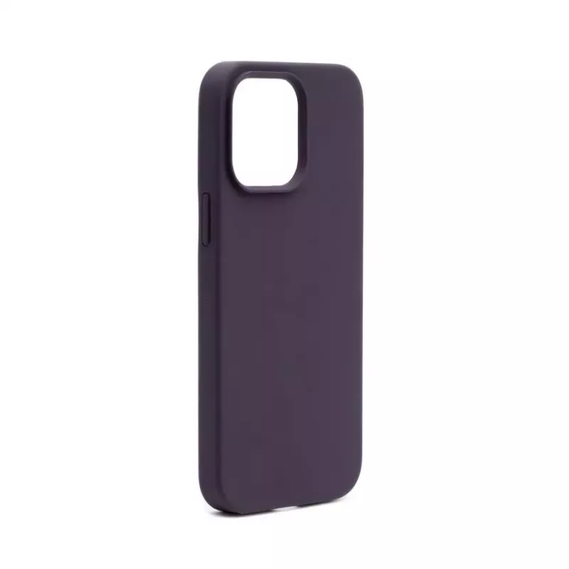 Connect Capa de Silicone Soft Touch MagSafe Premium New Function para Apple iPhone 14 Pro Max Lilás