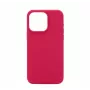 Connect Capa de Silicone Soft Touch MagSafe Premium New Function para Apple iPhone 15 Pro Max Vermelho Rosa