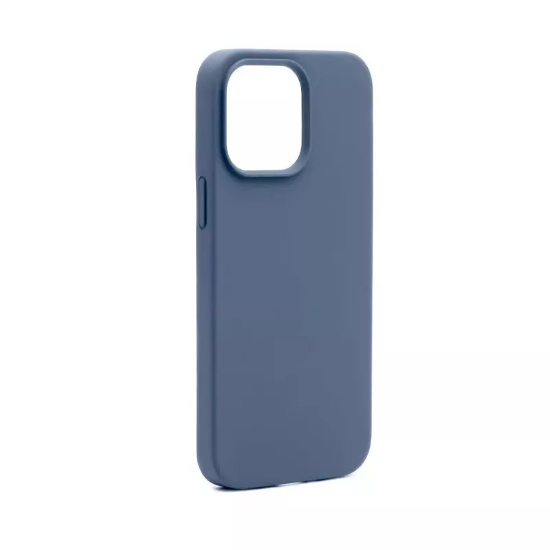 Connect Capa de Silicone Soft Touch MagSafe Premium New Function para Apple iPhone 14 Pro Azul Meia-Noite