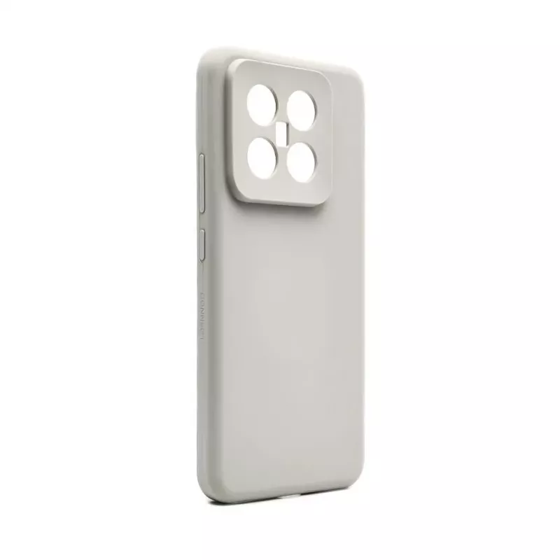 Connect Capa de Silicone Soft Touch Magnética de Qualidade Premium para Xiaomi 14 Pro Cinzento