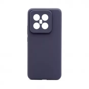 Connect Capa de Silicone Soft Touch Magnética de Qualidade Premium para Xiaomi 14 Pro Azul Meia-Noite