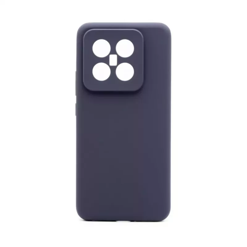 Connect Capa de Silicone Soft Touch Magnética de Qualidade Premium para Xiaomi 14 Pro Azul Meia-Noite