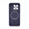 Connect Capa de Silicone Soft Touch Magnética de Qualidade Premium para Xiaomi 14 Pro Azul Meia-Noite