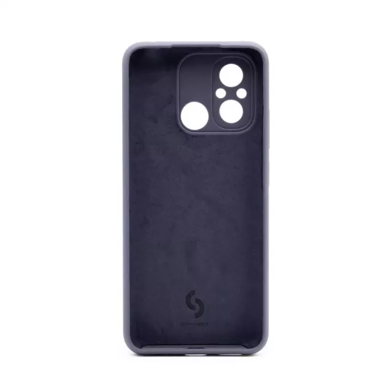 Connect Capa de Silicone Soft Touch de Qualidade Premium para Xiaomi Redmi 12C Azul Meia-Noite