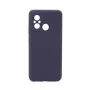 Connect Capa de Silicone Soft Touch de Qualidade Premium para Xiaomi Redmi 12C Azul Meia-Noite
