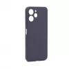 Connect Capa de Silicone Soft Touch de Qualidade Premium para Xiaomi Redmi 12 / Redmi 12 5G Azul Meia-Noite