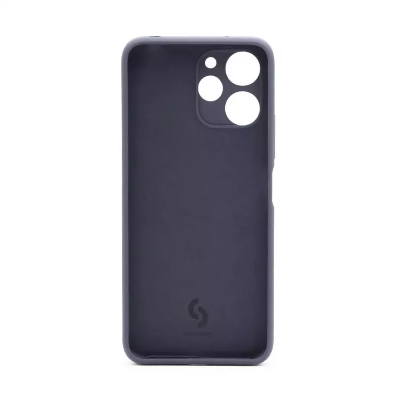 Connect Capa de Silicone Soft Touch de Qualidade Premium para Xiaomi Redmi 12 / Redmi 12 5G Azul Meia-Noite