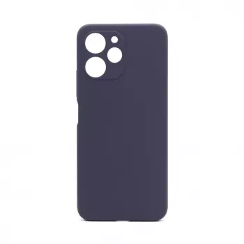 Connect Capa de Silicone Soft Touch de Qualidade Premium para Xiaomi Redmi 12 / Redmi 12 5G Azul Meia-Noite