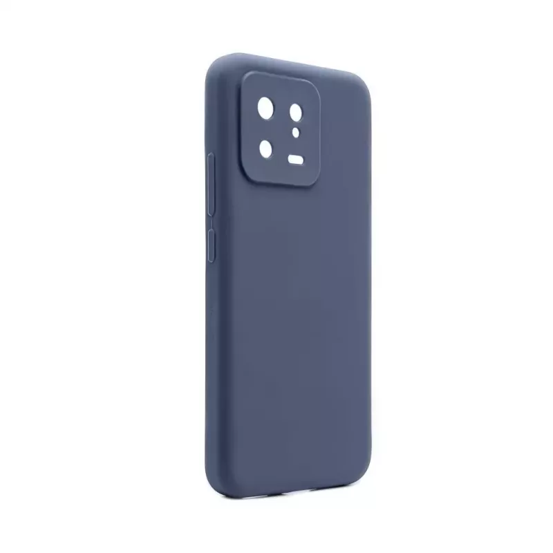 Connect Capa de silicone Soft Touch de qualidade premium para Xiaomi Redmi 13 azul meia-noite