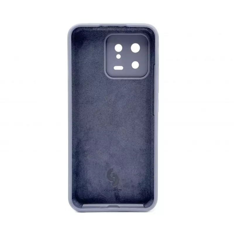 Connect Capa de silicone Soft Touch de qualidade premium para Xiaomi Redmi 13 azul meia-noite