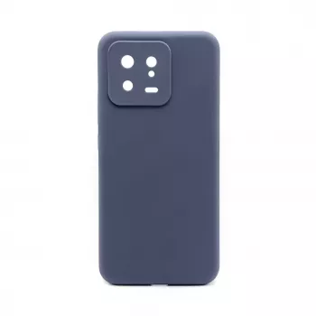 Connect Capa de silicone Soft Touch de qualidade premium para Xiaomi Redmi 13 azul meia-noite