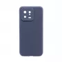 Connect Capa de silicone Soft Touch de qualidade premium para Xiaomi Redmi 13 azul meia-noite