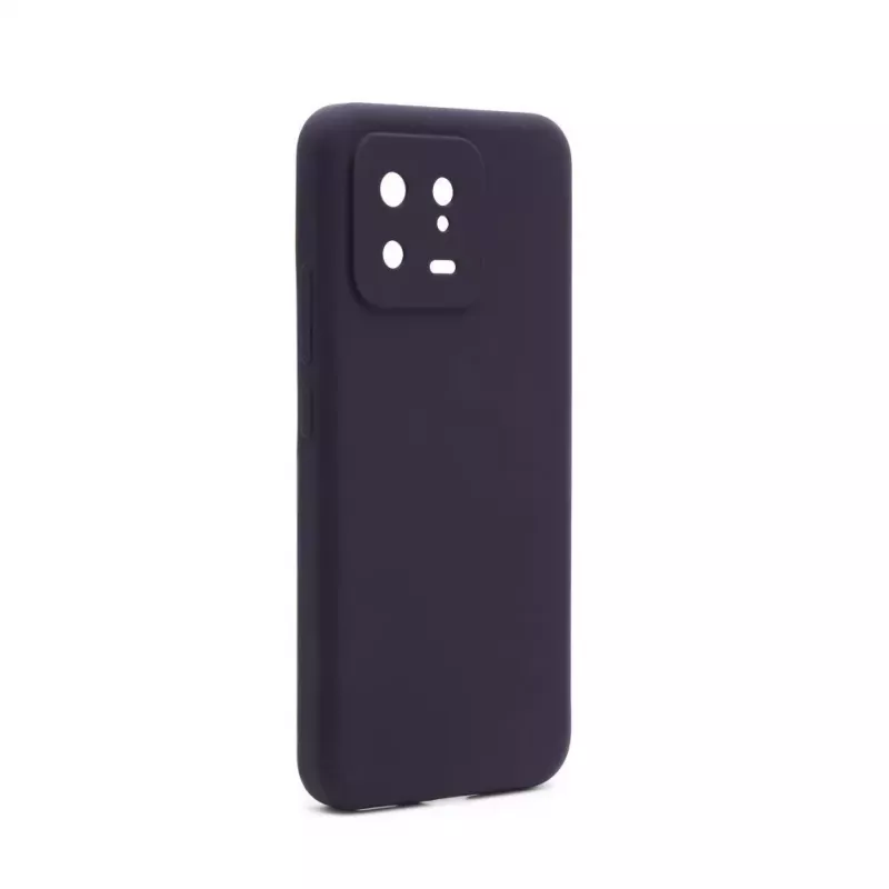 Connect Capa de silicone Soft Touch de qualidade premium para Xiaomi Redmi 13 roxo