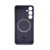 Connect Capa de silicone Soft Touch magnética de qualidade premium para Samsung Galaxy S24 azul meia-noite