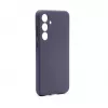 Connect Capa de silicone Soft Touch magnética de qualidade premium para Samsung Galaxy S24 Plus azul meia-noite