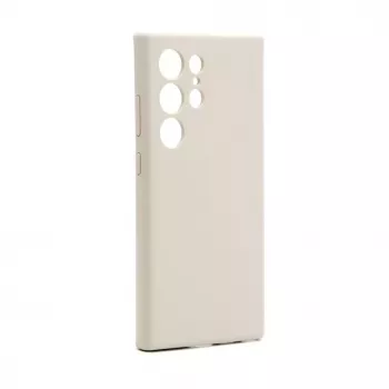 Connect Capa de silicone Soft Touch magnética de qualidade premium para Samsung Galaxy S24 Ultra cinzento