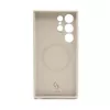 Connect Capa de silicone Soft Touch magnética de qualidade premium para Samsung Galaxy S24 Ultra cinzento