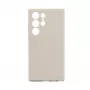 Connect Capa de silicone Soft Touch magnética de qualidade premium para Samsung Galaxy S24 Ultra cinzento
