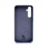 Connect Capa de silicone Soft Touch MagSafe de qualidade premium para Samsung Galaxy S23 FE azul meia-noite