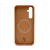 Connect Capa de silicone Soft Touch magnética de qualidade premium para Samsung Galaxy S23 FE castanho saddle