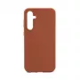 Connect Capa de silicone Soft Touch magnética de qualidade premium para Samsung Galaxy S23 FE castanho saddle