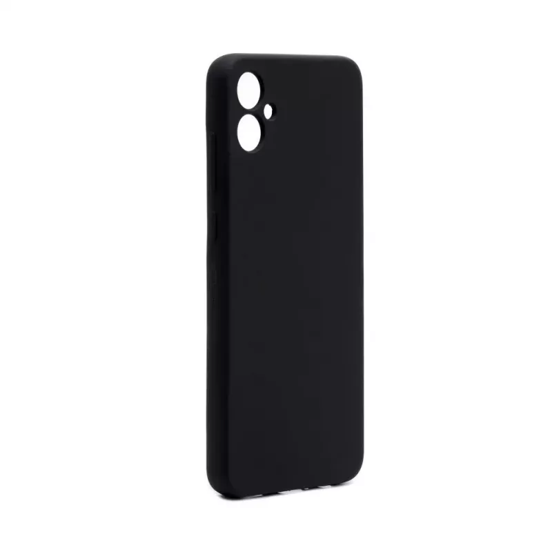 Connect Capa de silicone Soft Touch de qualidade premium para Samsung Galaxy A05 4G preto